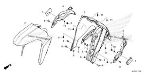 Нажмите для увеличения Front Fender