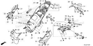Нажмите для увеличения Rear Fender (1)