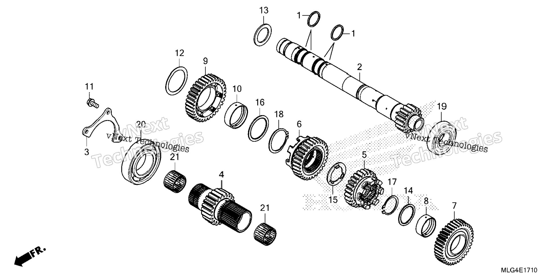 Transmission (Mainshaft) (Dct)