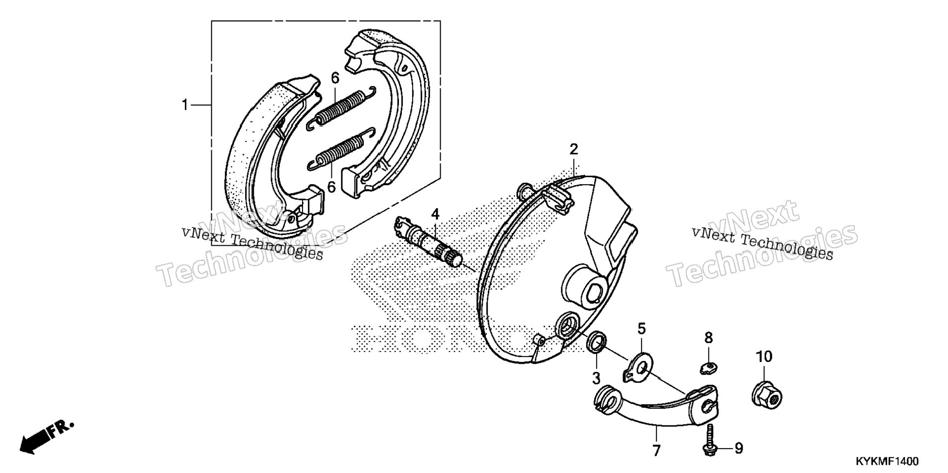 Front Brake Panel