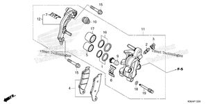 Нажмите для увеличения Front Brake Caliper