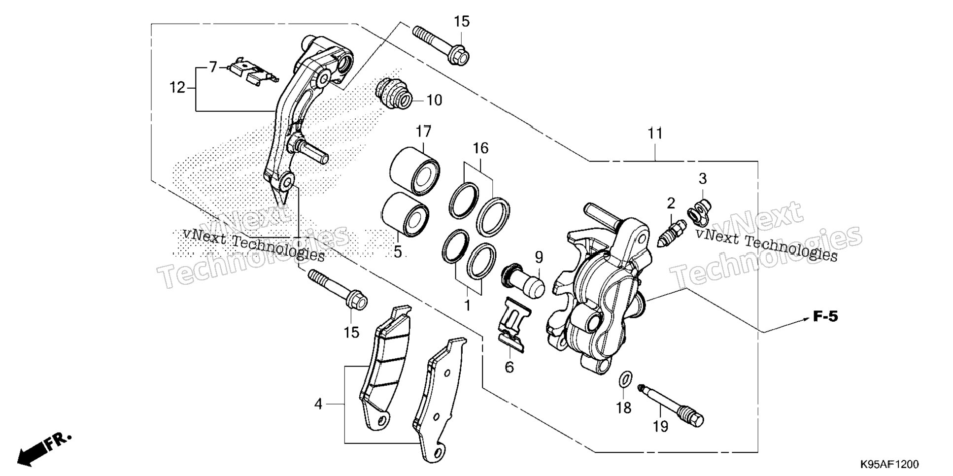 Front Brake Caliper
