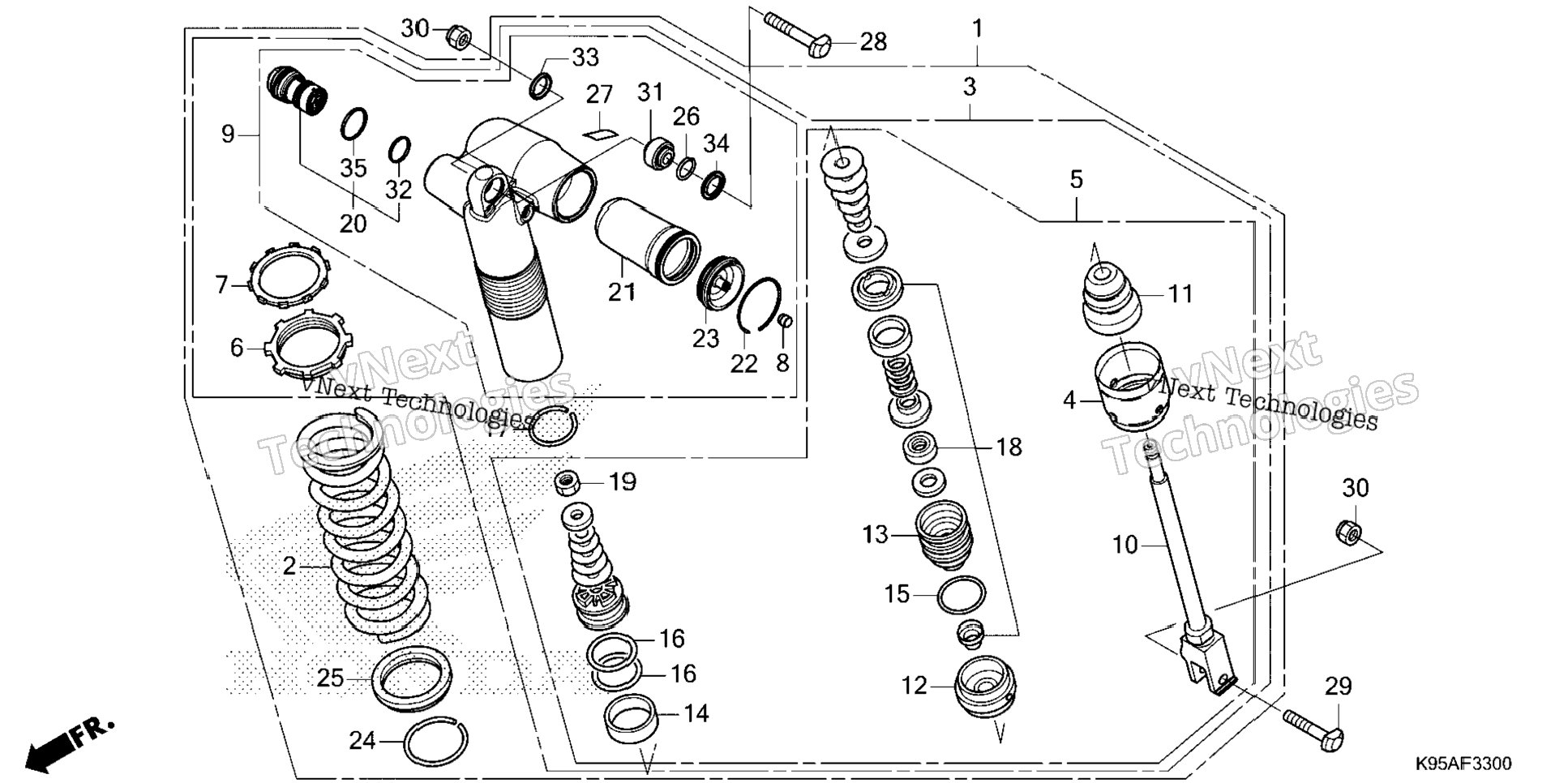 Rear Brake Master Cylinder