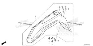 Нажмите для увеличения Front Fender