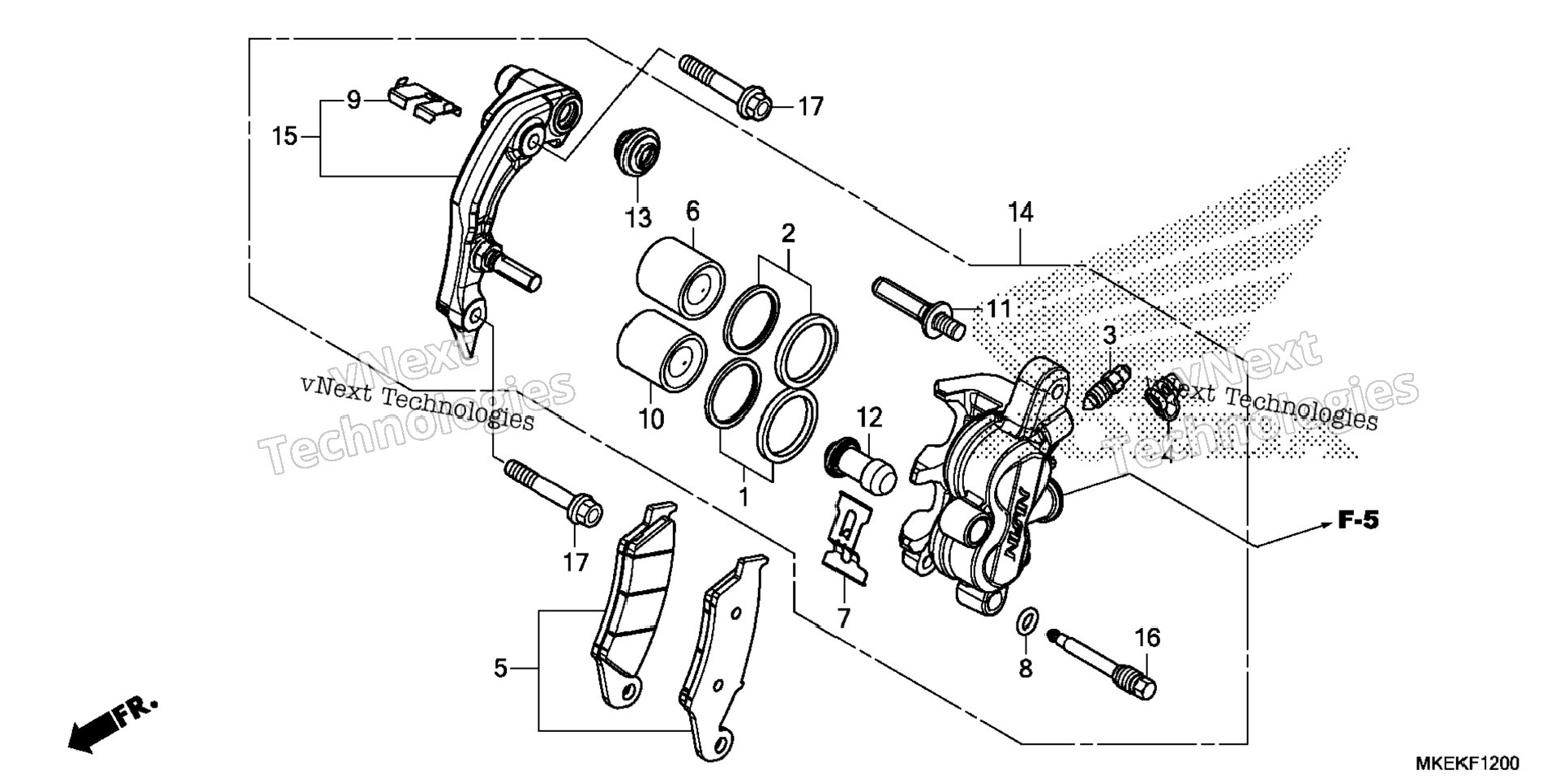 Front Brake Caliper