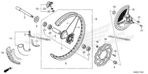 Нажмите для увеличения Front Wheel