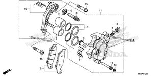 Front Brake Caliper