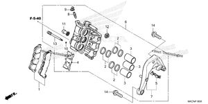 Нажмите для увеличения Rear Brake Caliper