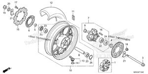 Нажмите для увеличения Rear Wheel