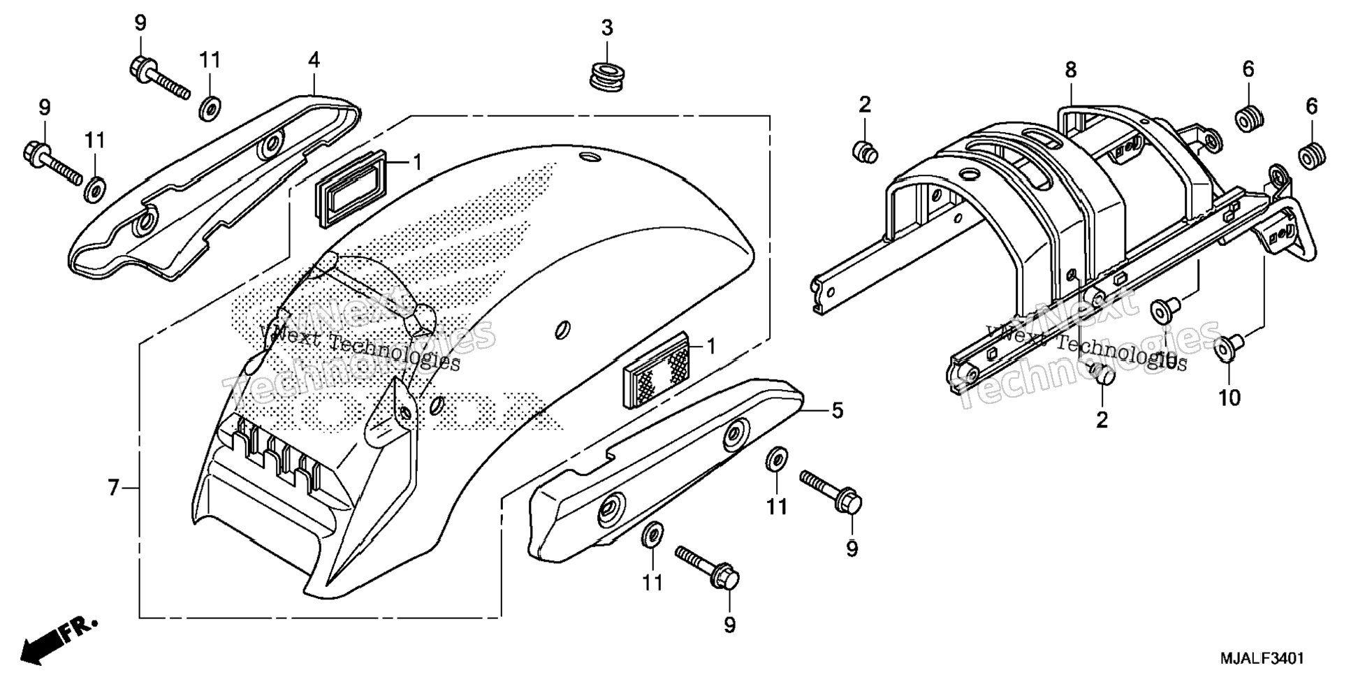 Rear Brake Panel