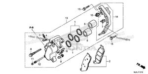 Нажмите для увеличения Front Brake Caliper (1)