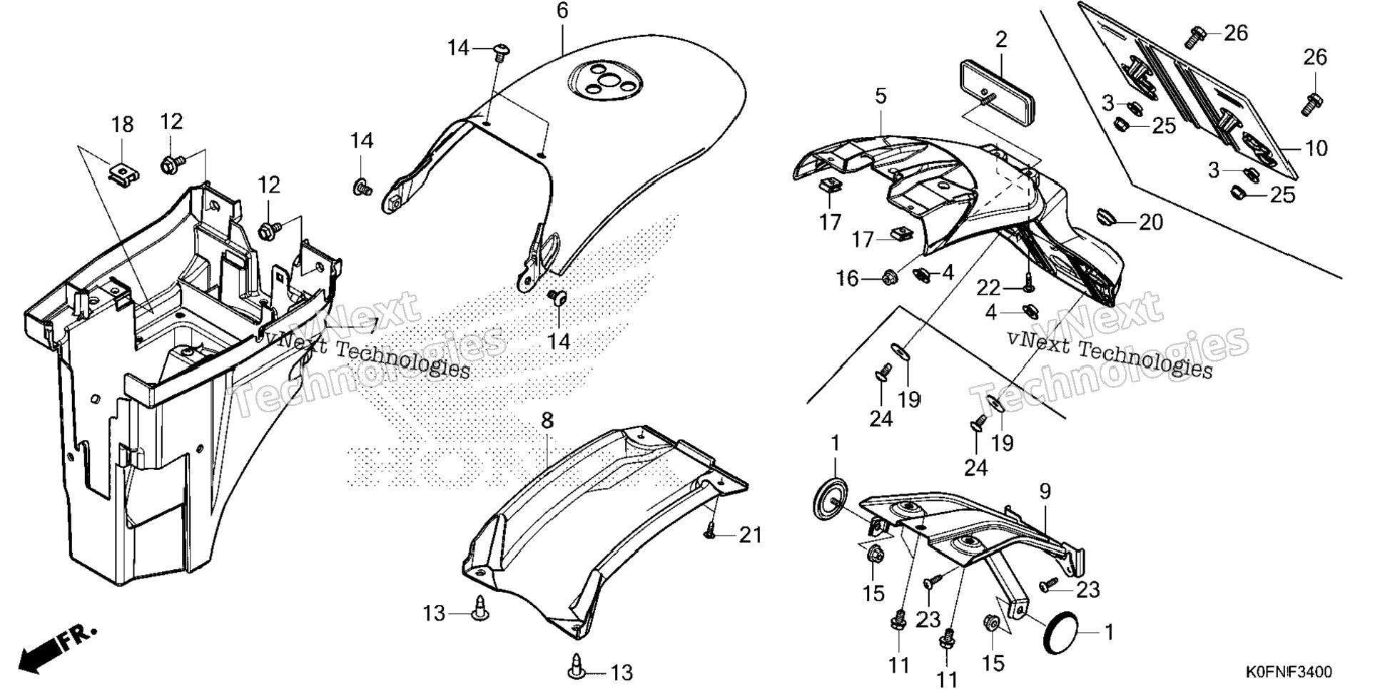 Rear Brake Caliper