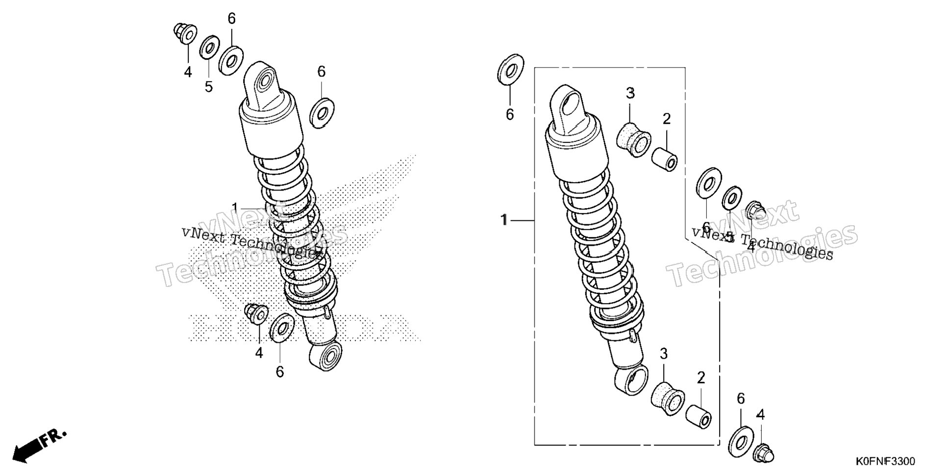 Rear Brake Master Cylinder