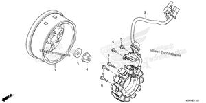 Нажмите для увеличения Alternator@Flywheel
