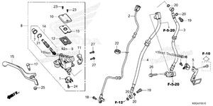 Нажмите для увеличения Front Brake Master Cylinder