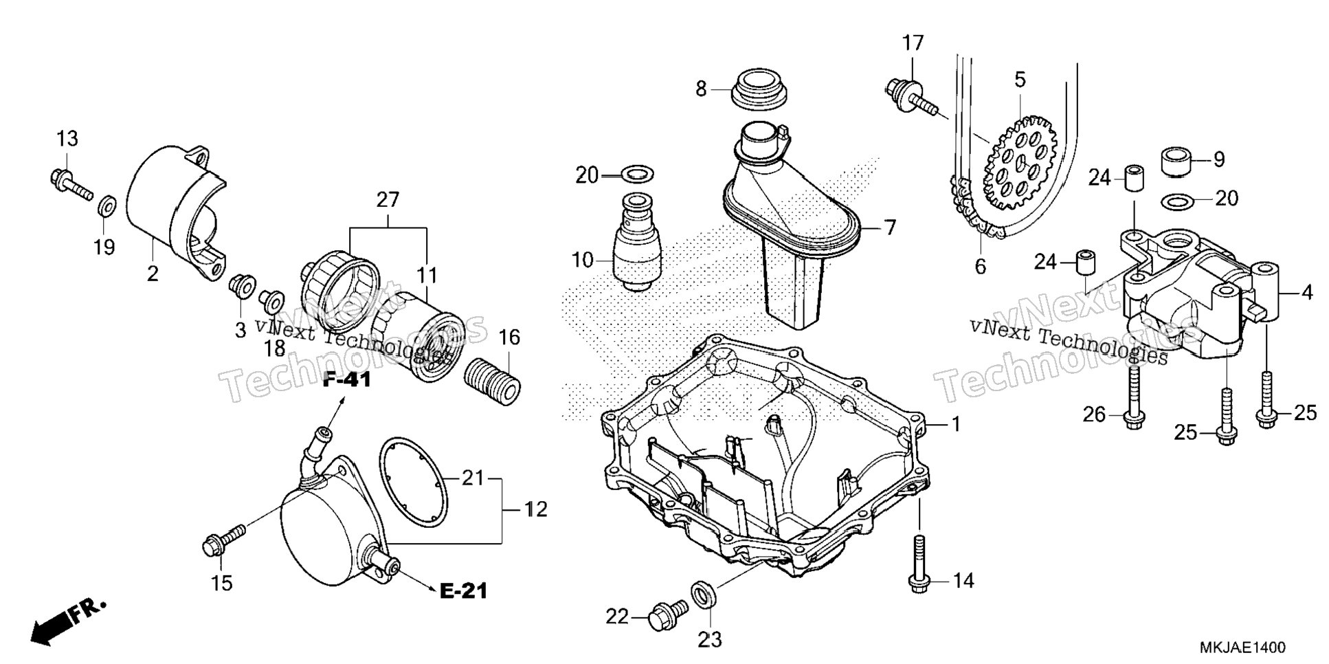 Oil Pan@Oil Pump