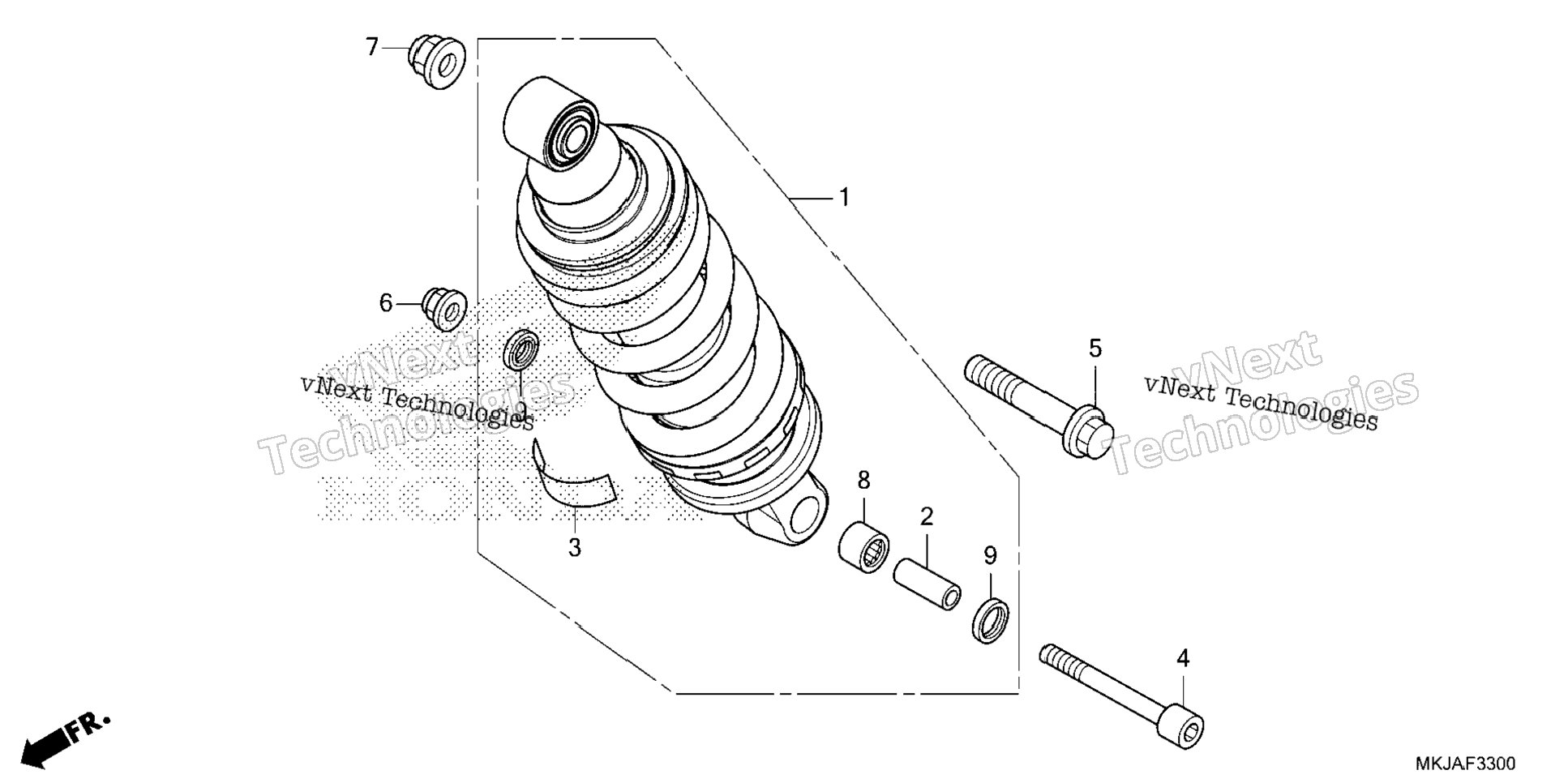 Rear Shock Absorber