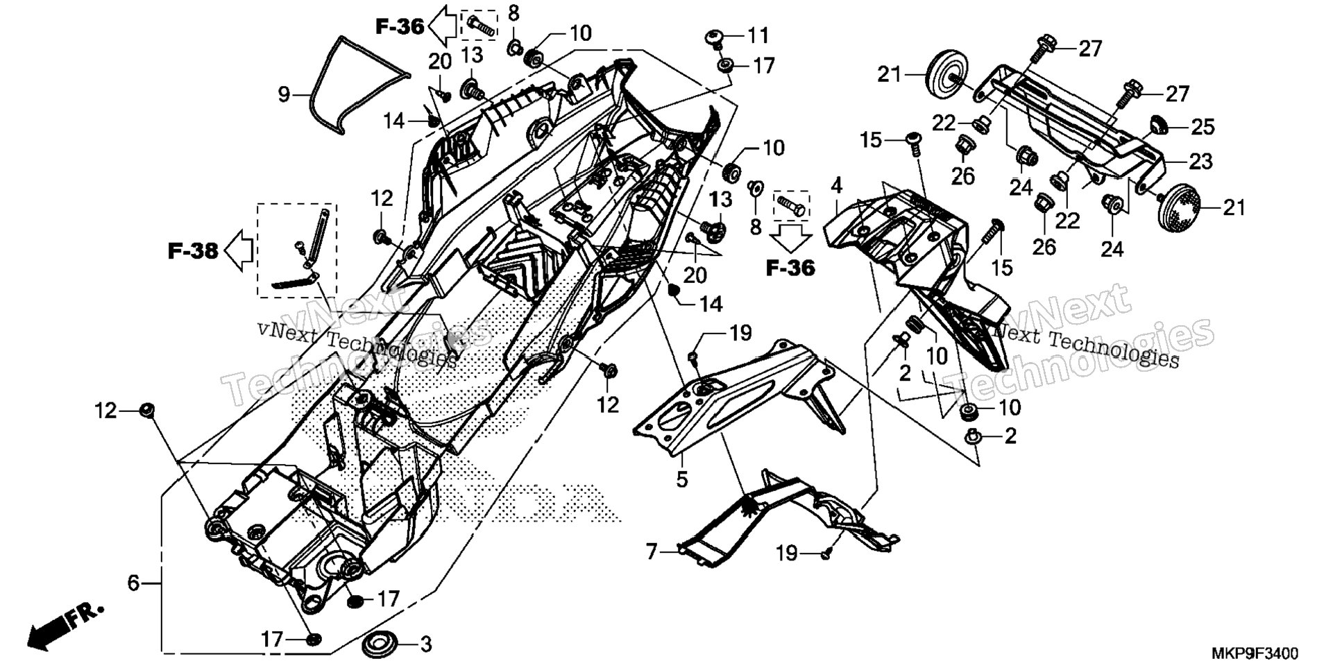 Rear Brake Caliper