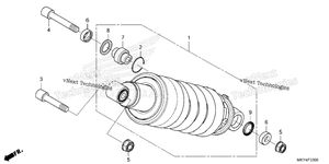 Нажмите для увеличения Rear Brake Master Cylinder