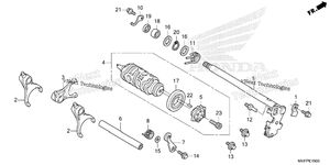 Нажмите для увеличения Gearshift Drum