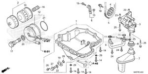 Нажмите для увеличения Oil Pan@Oil Pump