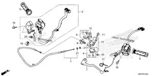 Нажмите для увеличения Handle Lever@Switch@Cable