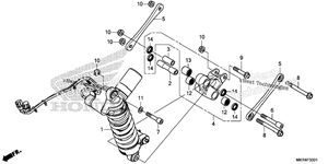 Нажмите для увеличения Rear Shock Absorber (2)