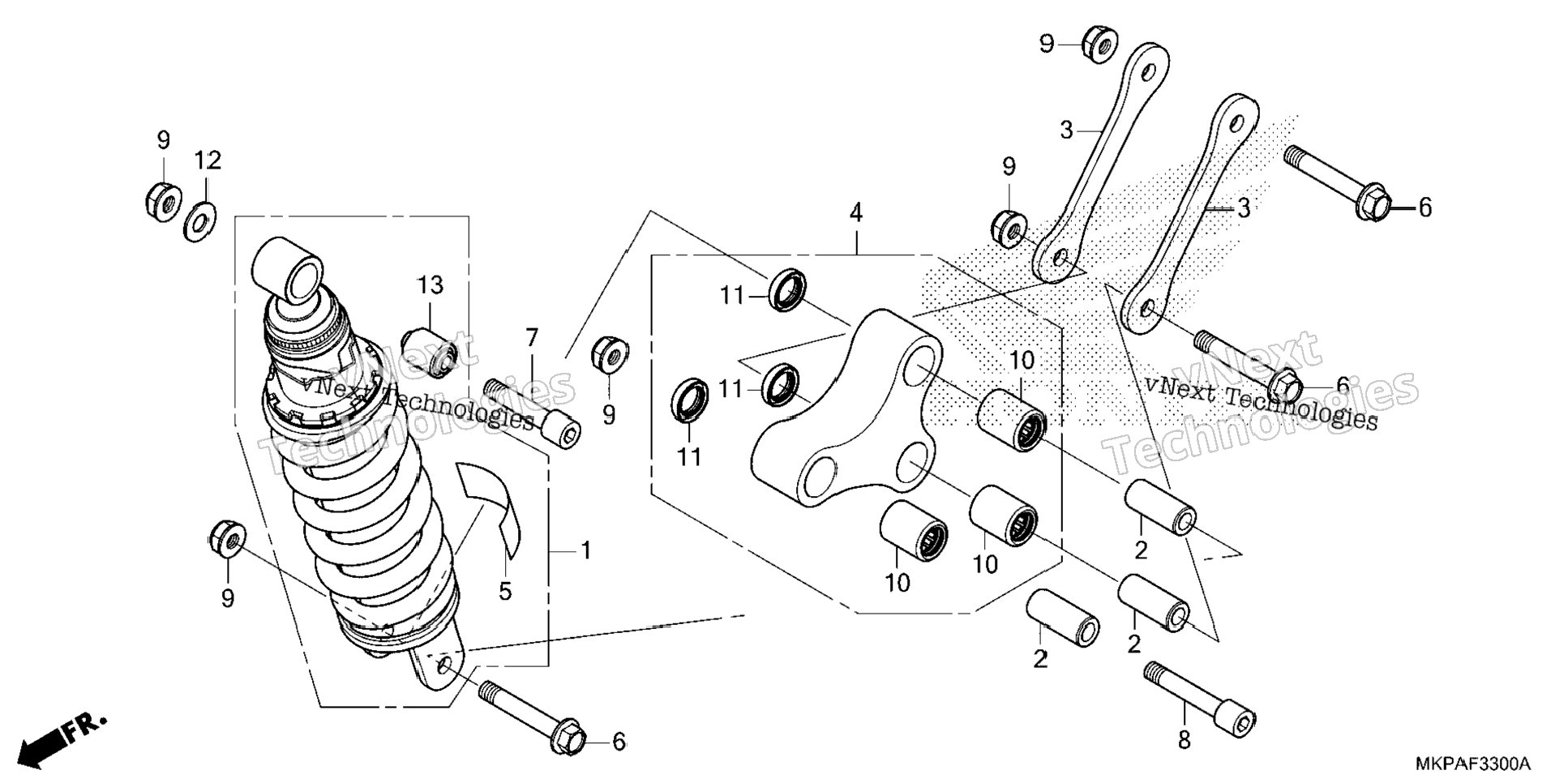 Rear Brake Master Cylinder