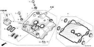 Нажмите для увеличения Cylinder Head Cover