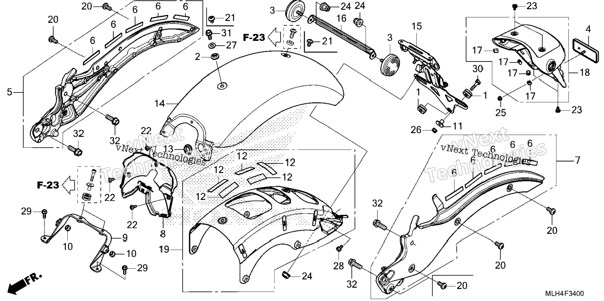 Rear Brake Caliper