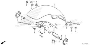 Нажмите для увеличения Front Fender