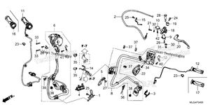 Handle Lever@Switch@Cable (Mt)