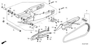 Нажмите для увеличения Swingarm