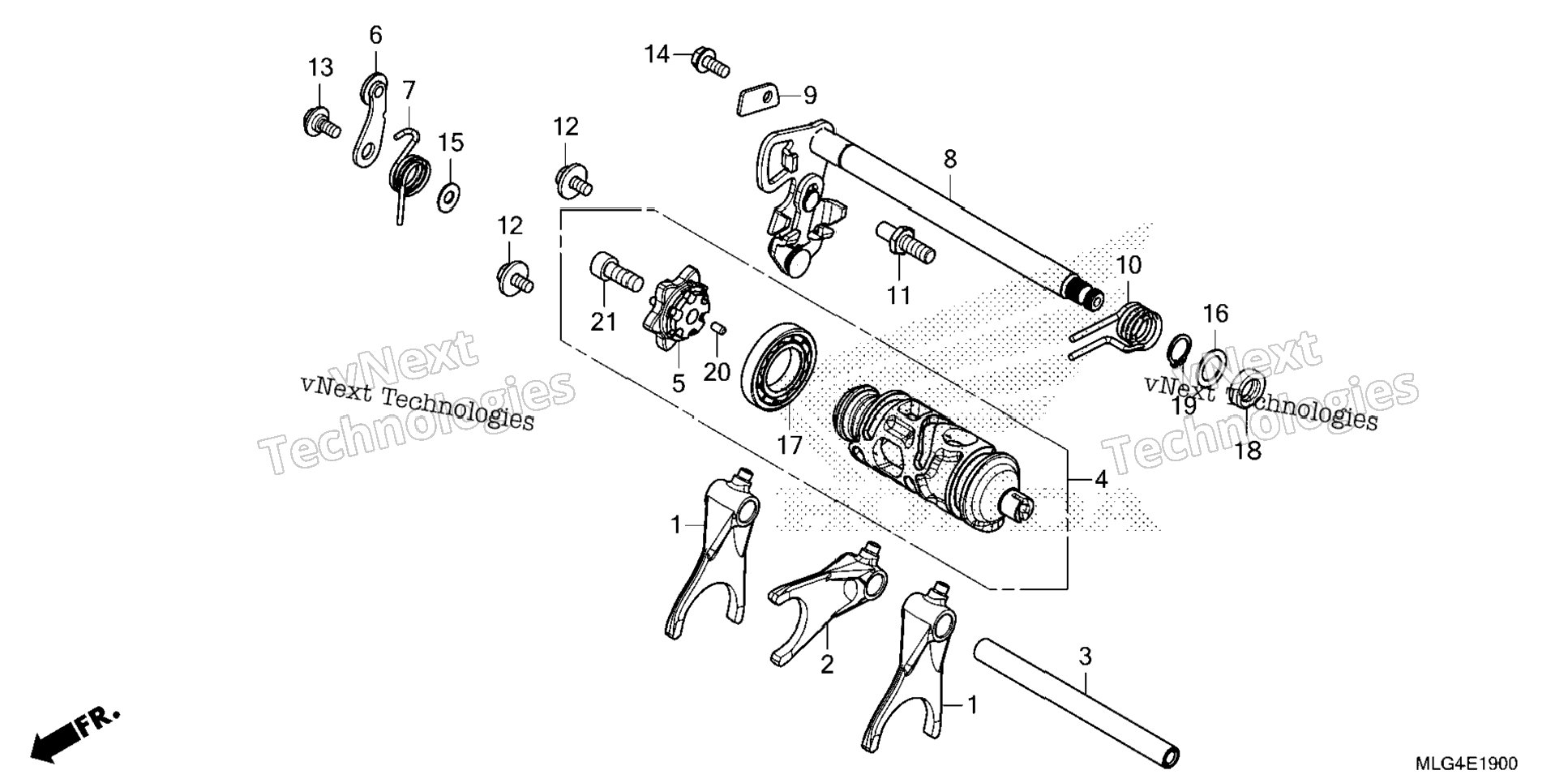 Gearshift Drum (1)