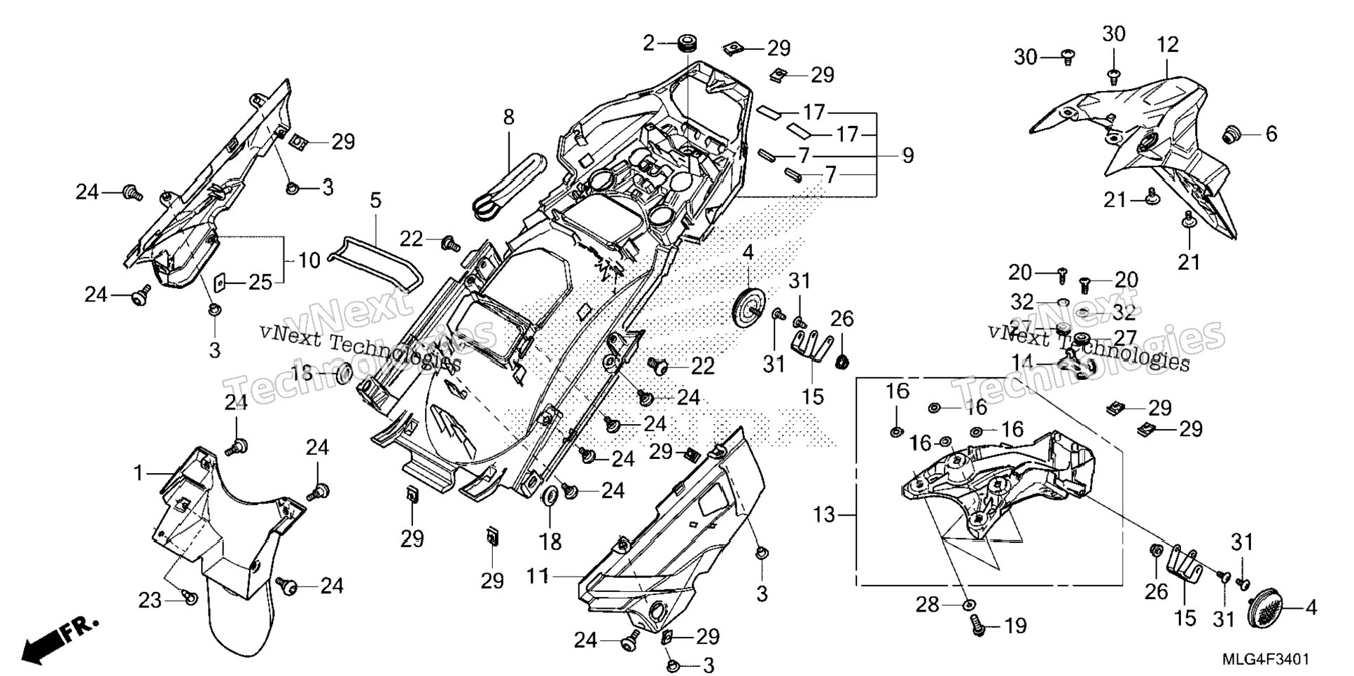 Rear Fender (2)