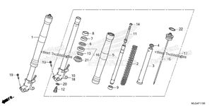 Нажмите для увеличения Front Fork (1)