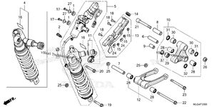 Нажмите для увеличения Rear Shock Absorber