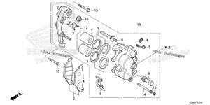 Нажмите для увеличения Front Brake Caliper