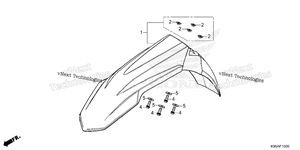Нажмите для увеличения Front Fender