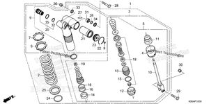 Нажмите для увеличения Rear Brake Master Cylinder