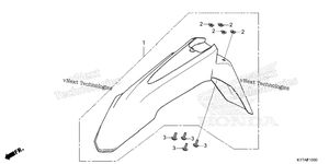 Нажмите для увеличения Front Fender