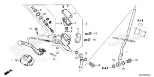 Нажмите для увеличения Front Brake Master Cylinder