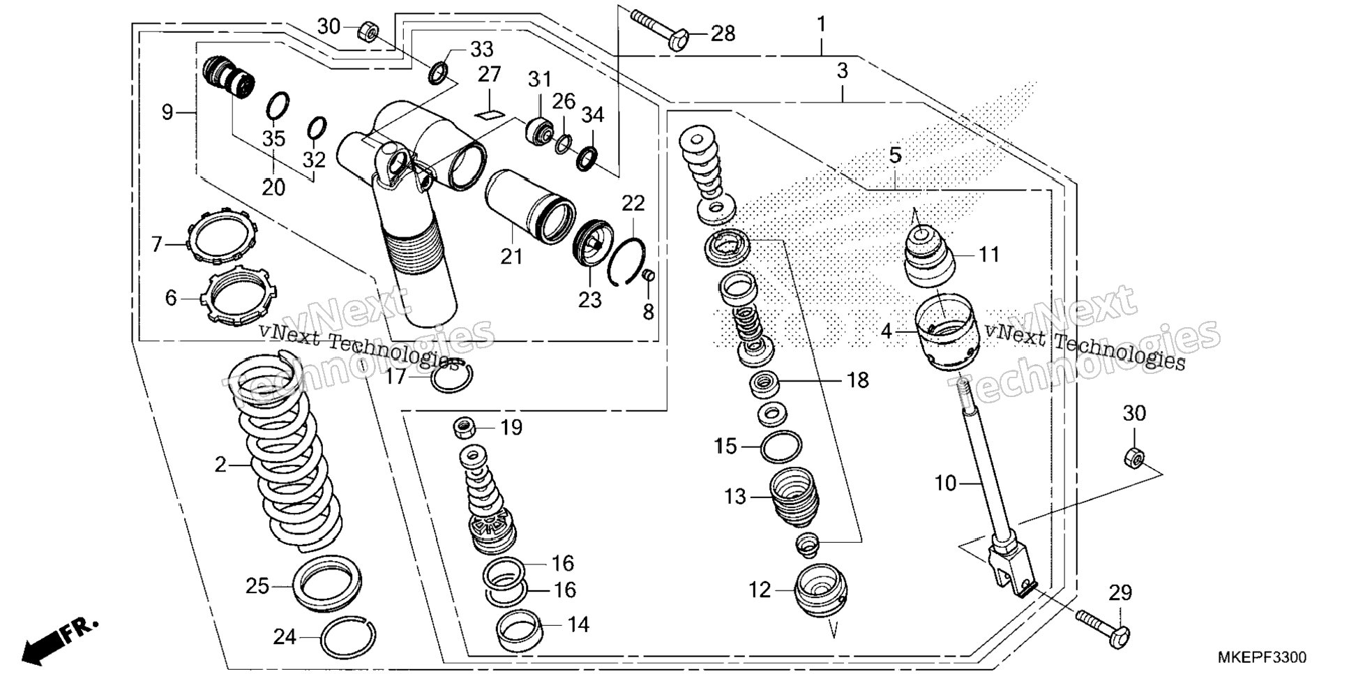 Rear Brake Master Cylinder