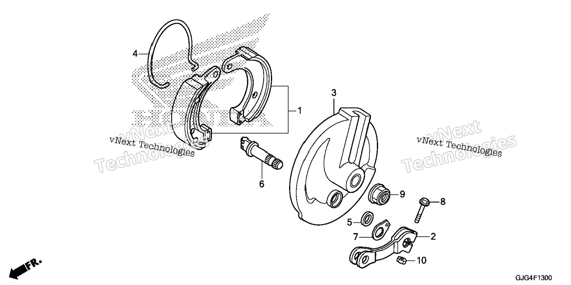 Front Brake Panel