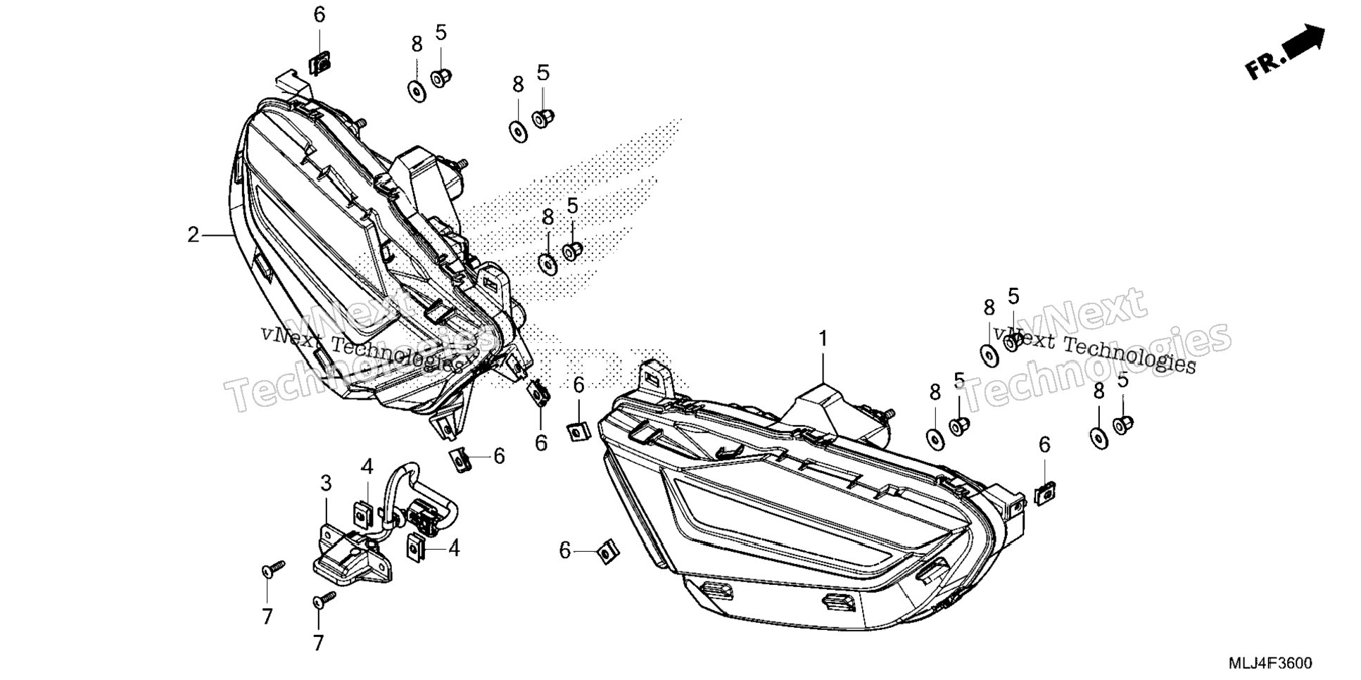 Rear Combination Light