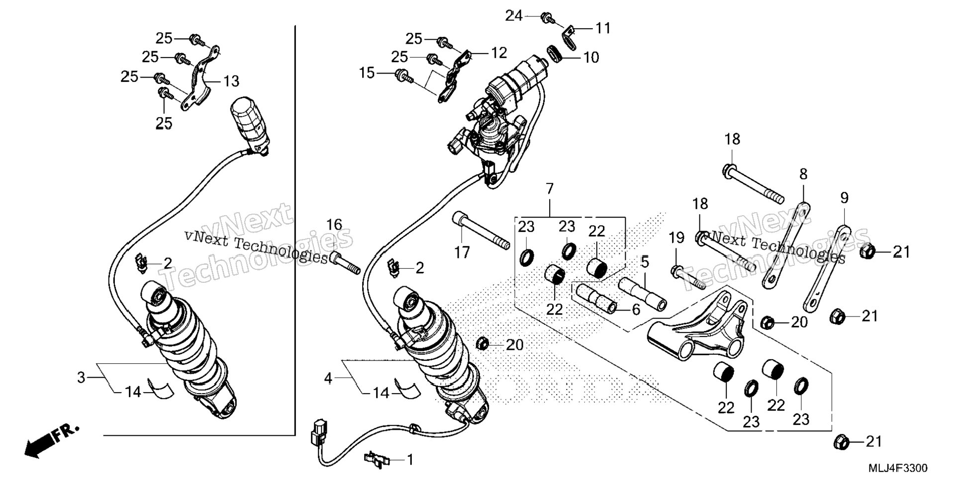Rear Shock Absorber