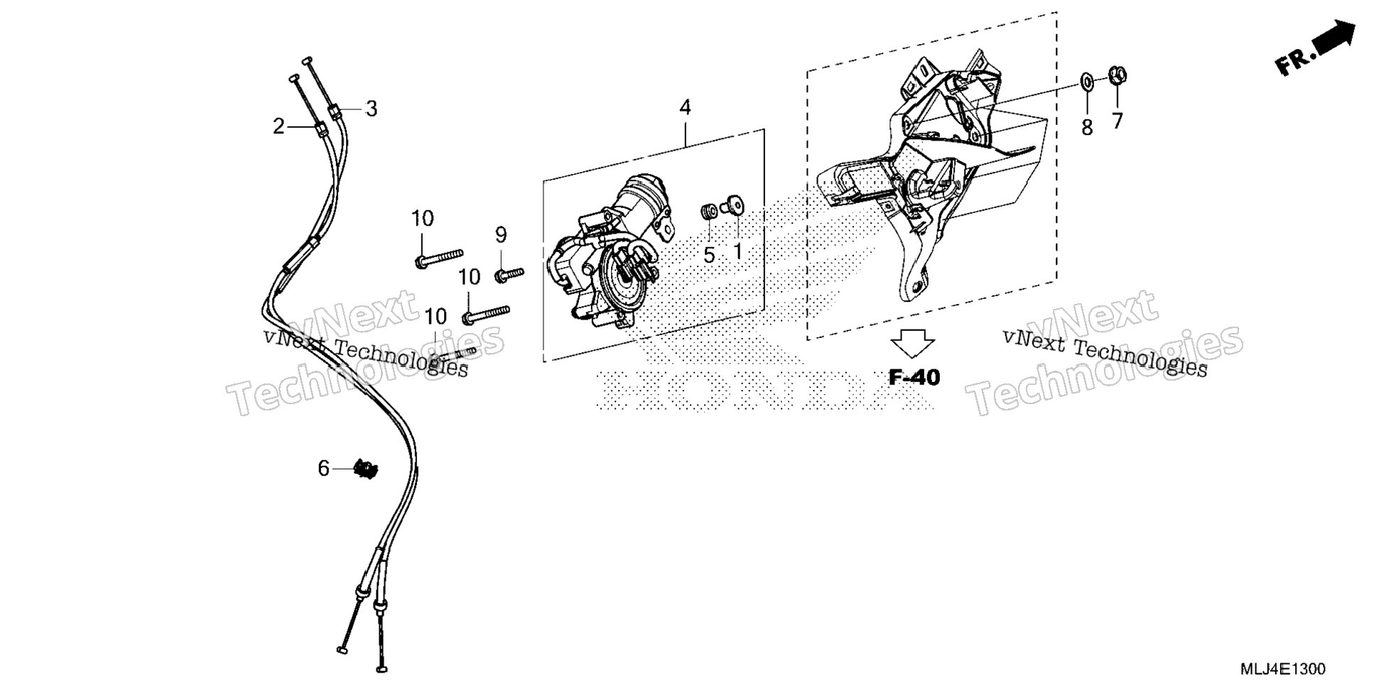 Reverse Shift Actuator