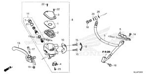Front Brake Master Cylinder