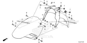 Нажмите для увеличения Front Fender