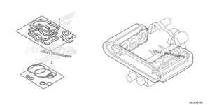 Нажмите для увеличения Gasket Kit A